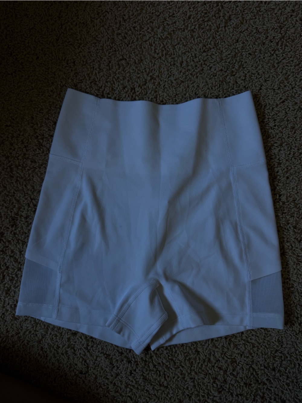 Wilson Womens Forest Green Slice Tennis Dress with white shorts - Picture 4 of 5